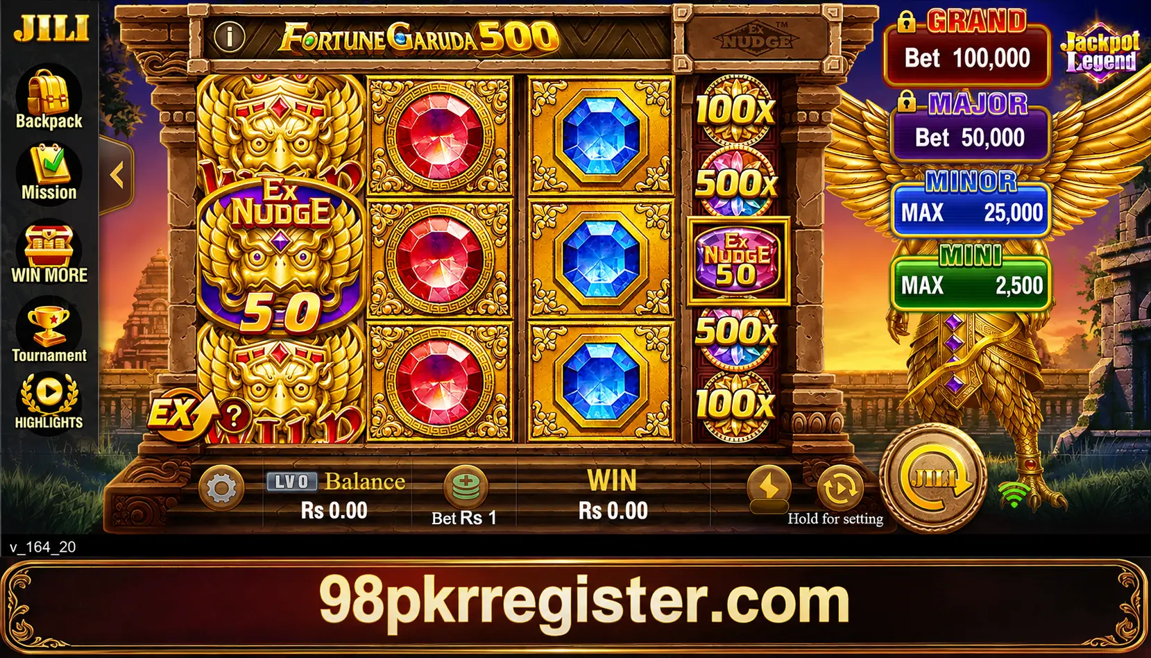 fortune garuda 500 98pkr