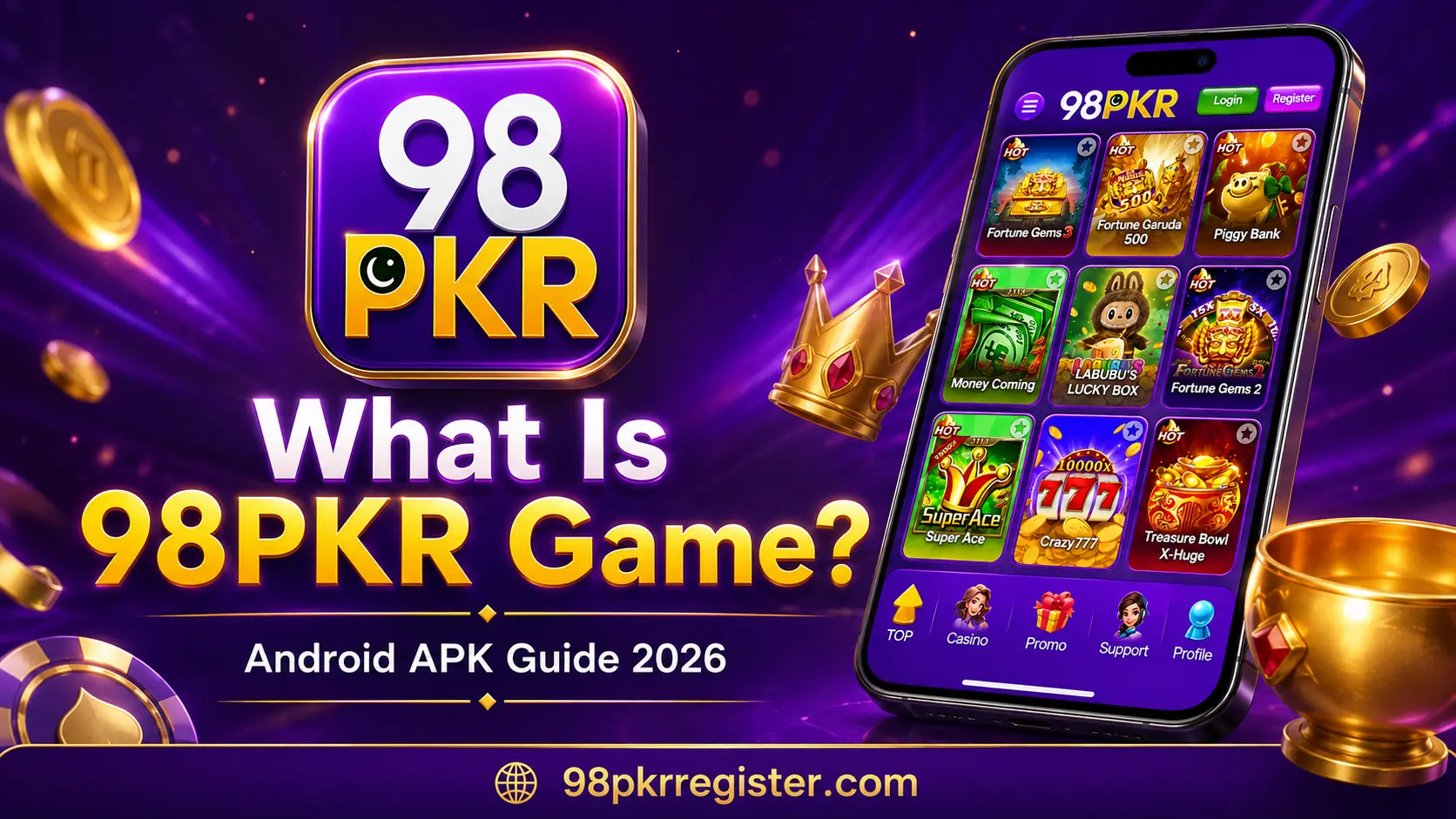 what is 98pkr game